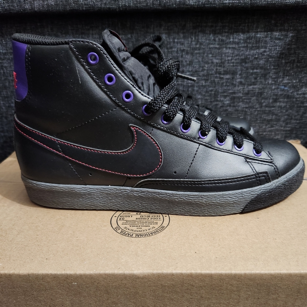 Nike Wmns Blazer High Black/Grey/Varsity Purple